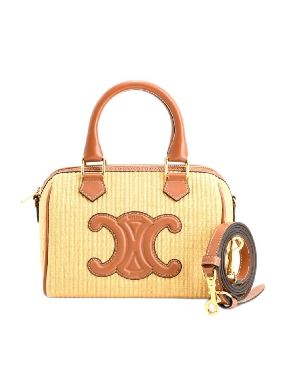 Celine Shoulder Bag Small Boston Cuillant Triangle